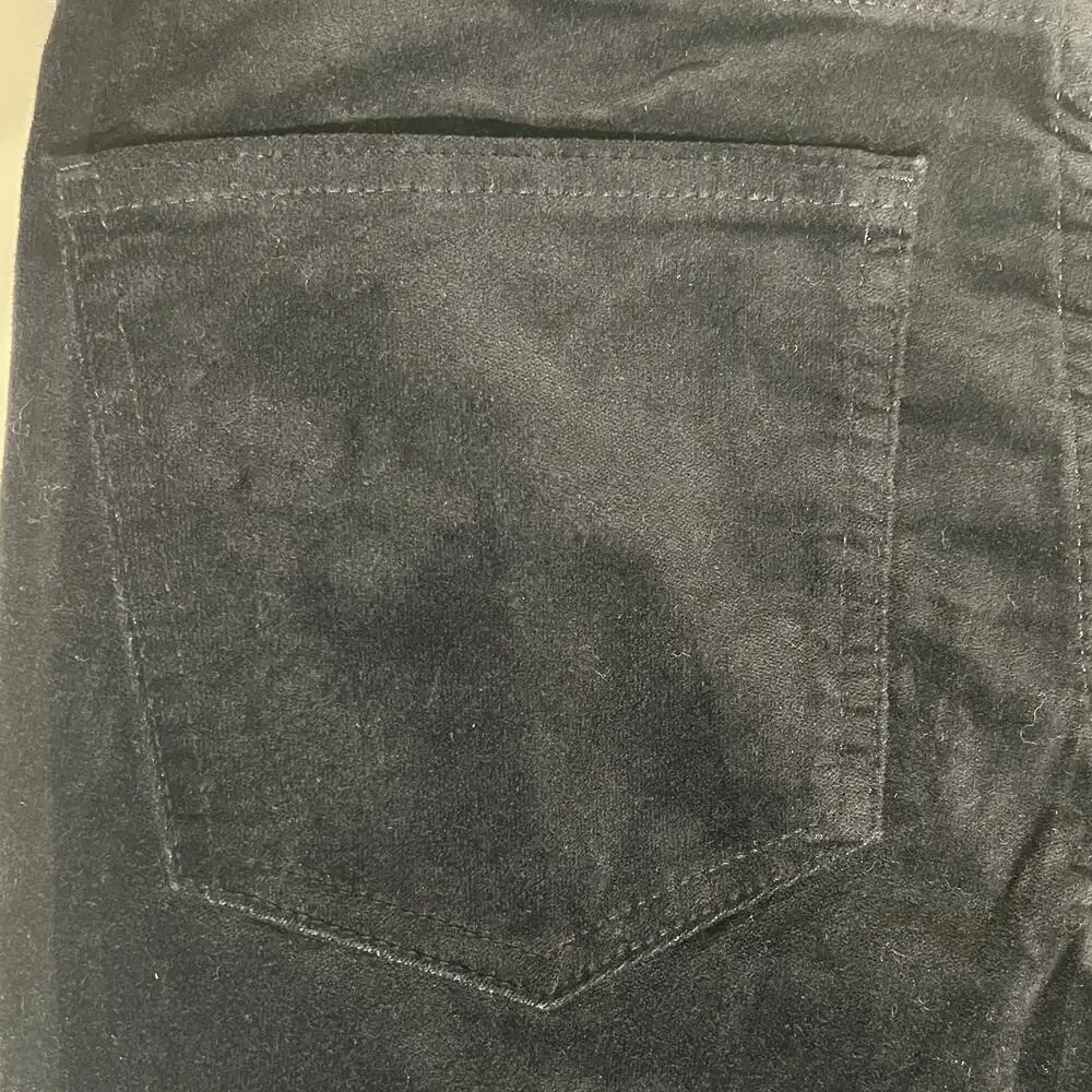 GAP Vintage Slim High Rise Black Velvet-Feel Jeans NWT Size 27R - Picture 5 of 8